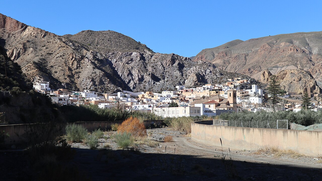 Valle de Alboloduy · Almería, en el recorrido del Camino Mozárabe